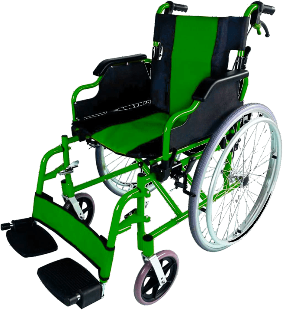 silla de ruedas plegable autopropulsada