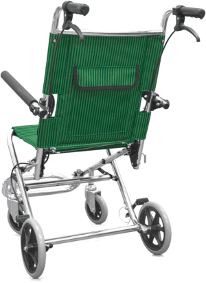 silla de ruedas plegable estrecha